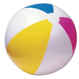 Intex Inflatable Beach Ball , Rainbow-glossy Panel
