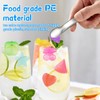 Reusable Ice Cube Tray, SilverChry Fruit Ice Cubes, Plastic, Reusable
