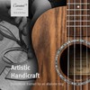 Caramel Concert Ukulele, CC207-23 inch KOA Acacia Wood Ukelele for