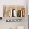 sandpaint 4 Pack Wood Tray Dividers for Cabinet, Cookie Sheet