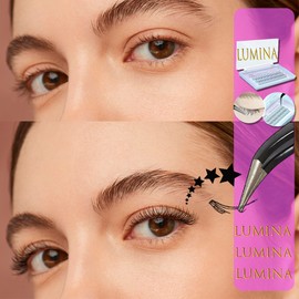 Its Unicell Lumina strand partial eyelashes (mixed type) 120 hair self-extension / 루미나 가닥 부분 속눈썹 (혼합형)120모 셀프 연장