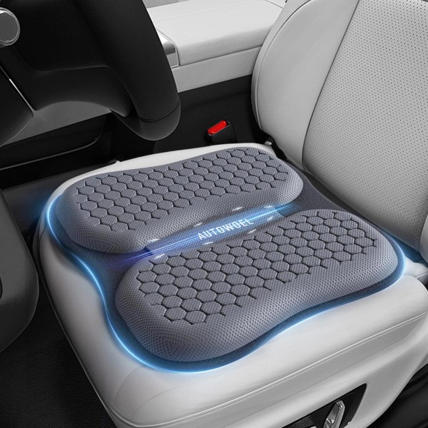 AUTOWOEL Car Seat Cushion, Comfort Ice-Gel Car Cushions for Driving