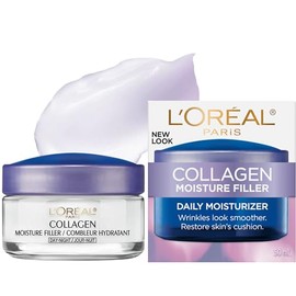 LOral Paris LOral Paris Collagen Day & Night Moisturizing Cream for Face, Neck & Chest, 48H Hydration, Smooths Skin & Reduces Look of Wrinkles for Bouncy, Younger-Looking Skin, Collagen Moisture Filler, 50ml
