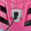 Children Helmet Adjustable Safety Helmet with Warning Light for Scooter