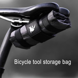 Bicycle Tool Storage Bag Folding Portable Tool Bags Foldable Bag Bike Saddle Bag