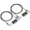 PATIKIL Security Steel Cable with 4 Digit Combination Lock, 2