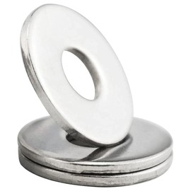Large Washer Flat Form G Stainless Steel A2 Penny Washers DIN 9021 - Durable Metal Washers for Superior Fastening Pack of: 2 Size: M3 (3mm)