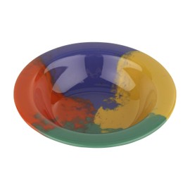 GET B-454-CE Melamine Narrow Rim Fruit/Dessert Bowl, 4.5 Ounce, Diamond Celebration (Set of 12)