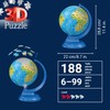 Ravensburger 3D Puzzle 11274 Children's Globe with Light in German,