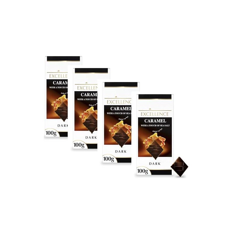 Lindtt Excellence Caramel With Touch Of Sea Salt 100G (4