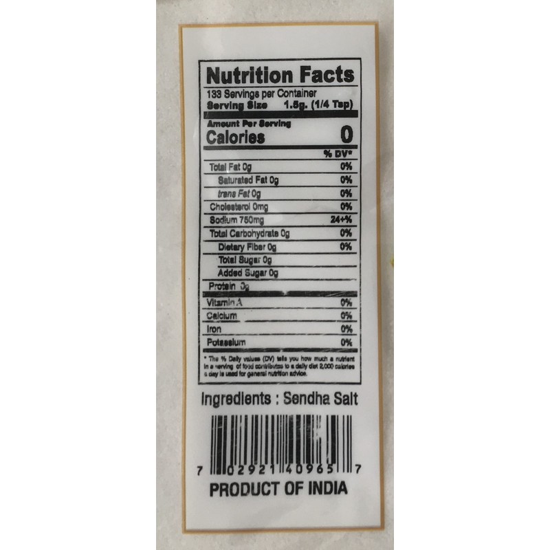 Dharti Sindhalu (Sindhav) Salt - 200 Gram