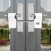 French Door Security Lock, 3-Digit Zinc Alloy Double Door Handle