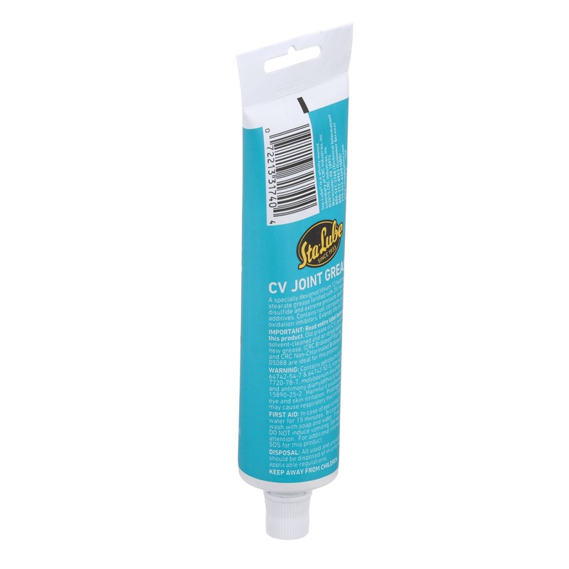Sta-Lube Constant Velocity (CV) Joint Grease SL3174-4 Wt. Oz. Tube,
