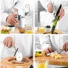 Hoshen 9-Piece Stainless Steel Kitchen Utensil Set(Original Box), Small Cookware