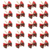 20 Pcs Christmas Decorative Bows for Christmas Tree Ornaments, Craft