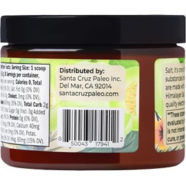 Santa Cruz Paleo “Polvo De Electrolitos De Sal Real, Melón, Mezcla De Bebida Hidratante Elaborada Con Sal Rosa Del Himalaya, Sal Marina, Glicinato De Magnesio, Sin Gluten, Keto, Sin Azúcar,
