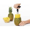 IMUSA 4-in-1 Stainless Steel Pineapple Tool Peels Cores Slices Wedges
