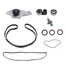 WFLNHB Water Pump Kit Replacement for Acura MDX RDX RL RLX TL TLX TSX ZDX 2003-2018 19200-RDV-J01