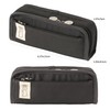 brunch brother Daily Black Pencil Case, Large Capacity Pencil Pouch