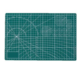 tooloflife A4 Self Healing Double Sided Cutting Mat for Quilting, Sewing, Scrapbooking, Fabric and Paper Crafts