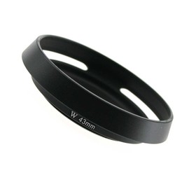 ZEROPORT JAPAN Classic Metal Lens Hood 43mm for Wide Angle Lens - Thin Type - TIANYALEICAMETALWIDE43