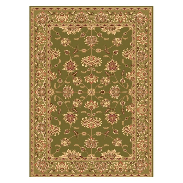 Rugs America New Vision Area Rug, 5-Feet 3-Inch by 7-Feet 10-Inch, Kashan Moss
