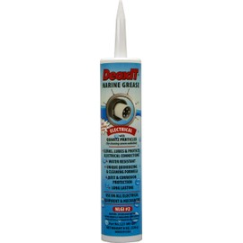 CAIG Laboratories, DeoxIT L27-ME-Q8T, Electrical Marine Lithium Grease with Cleaner/Deoxidizer, Quartz Particles, 226 g Tube/Tip, Pack of 6