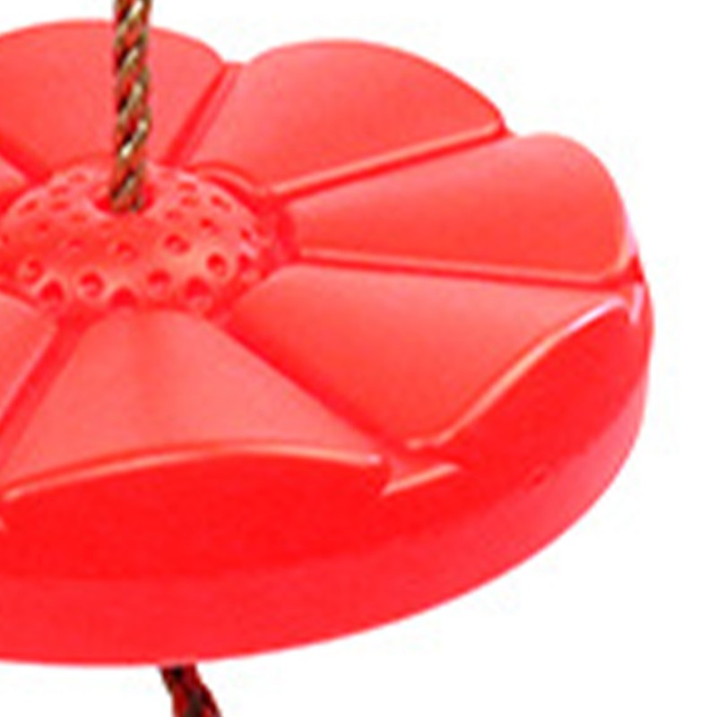 Heavy Duty Plastic Disc Tree Swing with PE Rope for