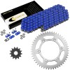Caltric Blue O-Ring Drive Chain & Sprockets Kit for Yamaha