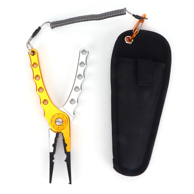 Fishing Lure Pliers Tongs Multifunction Aluminum Alloy Hook Remover Tool