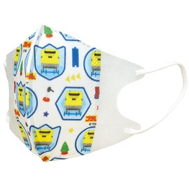 スケーター(Skater) 三層構造 不織布 立体 マスク 子供用 7枚 プラレール 23 MSKS3N-A