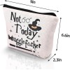 Brand: Paliboiu Magic Wizard Makeup Bag Funny Not Today Cosmetic