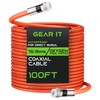 GearIT Coaxial Cable for Direct Burial (100ft) RG6 70 Ohm