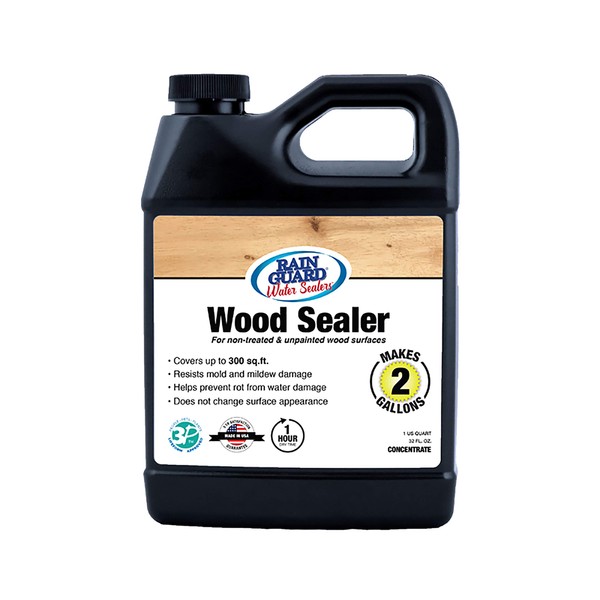 Rain Guard Water Sealers SP-8002 Wood Sealer Concentrate Makes 2