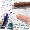 WEZCHUGHAOL Capybara Ballpoint Pens, Cute Erasable Ink Pens, 0.5mm Fine