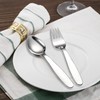 VANRA 2 Pieces Children Fork Spoon Set with Travel Case