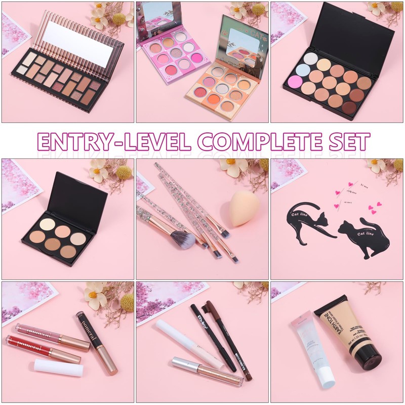 Travel Makeup Kit, Makeup Set For Teen Girls, Make up