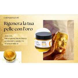 Mask Gold Purificante e Effetto Antiage e Effetto Antimicrobico - Melia Cosmetica - 50 ml