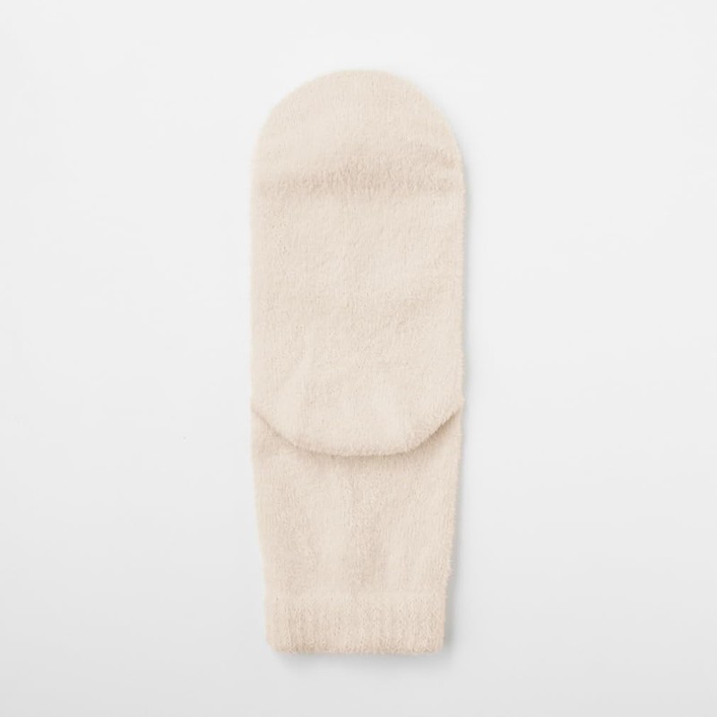 Gunze AUX 832 Women's Nighttime Socks, 2 Pairs, white (off-white),