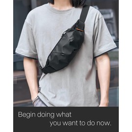 TODREMOU Bauchtasche Herren Damen Klein Reisen-Sport Reise Joggen wasserdichte Schöne Diebstahlsicher PU Leder