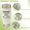 SIGANDG D02 25A Neozed Fuse Socket Set with Screw Caps