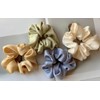 Fashionable Solid Color Silk Scrunchie Hair Band Accessories