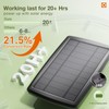 addlon 102(96+6) FT Solar String Lights Waterproof,Patio Lights Solar Powered
