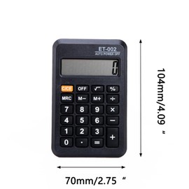 1PCS Mini Calculators, Pocket Calculator 8-Digit Office Calculator, Basic Standard Calculators, Desktop Calculators for Home Office School