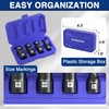 WORKPRO 4PCS Impact Socket Set 1/2" Drive, Lug Nut Socket
