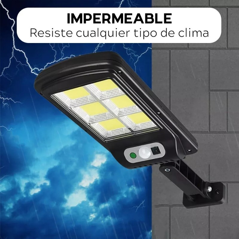 Maíz Lampara Solar Reflector Luz Led Jardin Exterior Pared Sensor