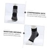 OHPHCALL 2pairs Compression Foot Sleeves Ankle Toeless Socks for Plantar