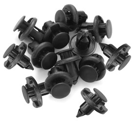 YFFSFDC Car Rivet Retaining Clip Clip Mud Flap Nylon Bumper Fastener for Mazda Toyota Suzuki (8mm 50pcs)