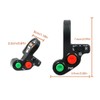 X-LIGHT DIY ATV UTV Turn Signal Street Legal Oval LED
