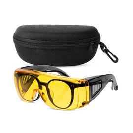 UNCO- Safety Goggles Over Glasses, Protective Goggles, Anti Fog, Work, Safety Glasses Over